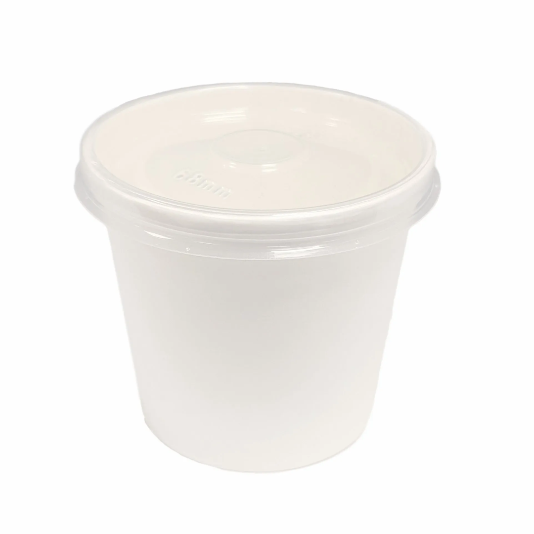 SOUP POT WHITE 8OZ X500(Z)